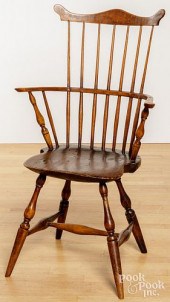 FANBACK WINDSOR CHAIR, LATE 18