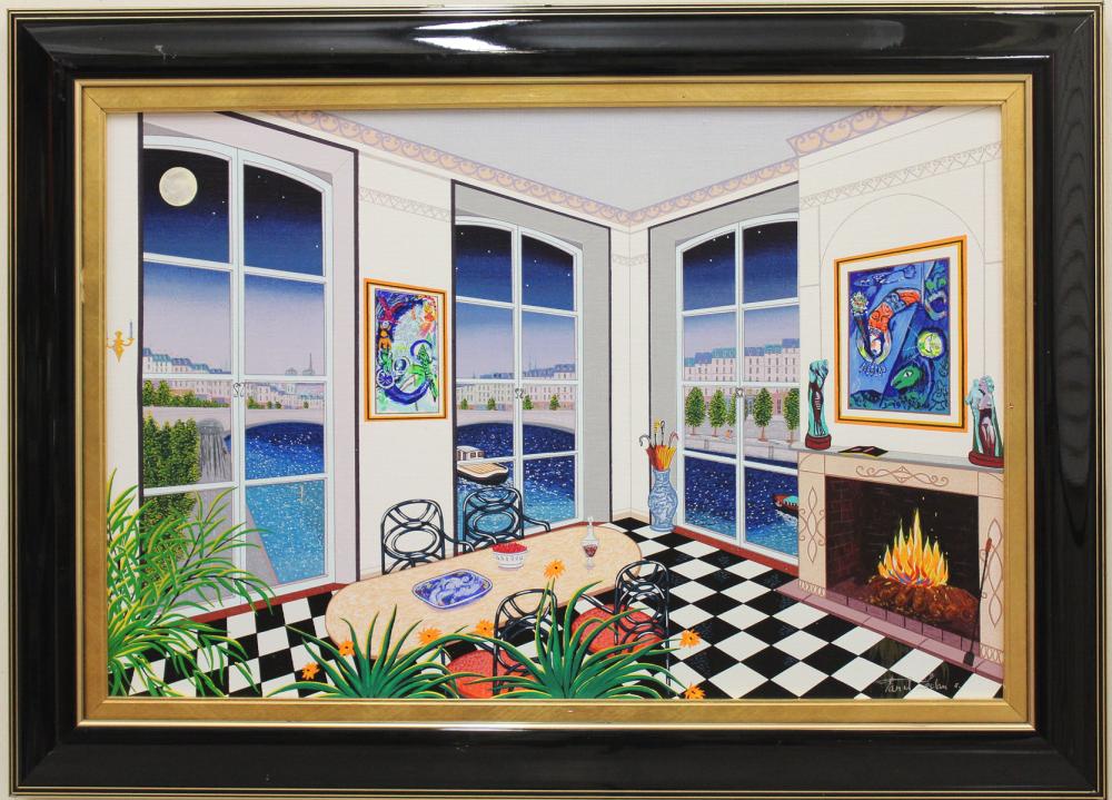 FANCH LEDAN EMBELLISHED SERIGRAPH