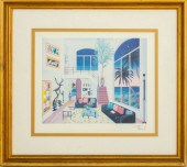 FANCH LEDAN 'INTERIOR SCENE' O