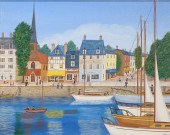 FANCH LEDAN OIL ON CANVAS LE V