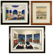 FANCH LEDAN THREE PRINTSFANCH