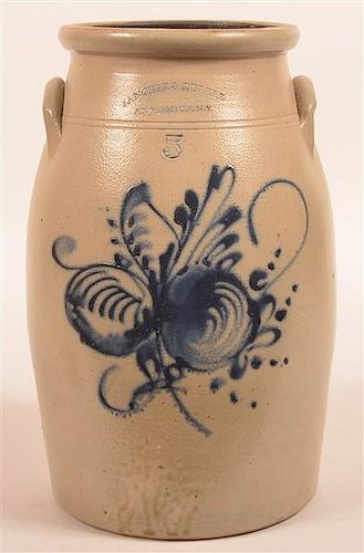 FANCHER & DURKEE 5 GAL. STONEWARE