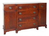 Fancher Furniture Co mahogany