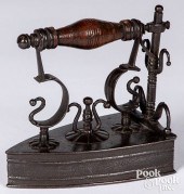 FANCIFUL CAST IRON PRESSING BO