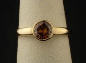 FANCY BROWN DIAMOND AND EIGHTE
