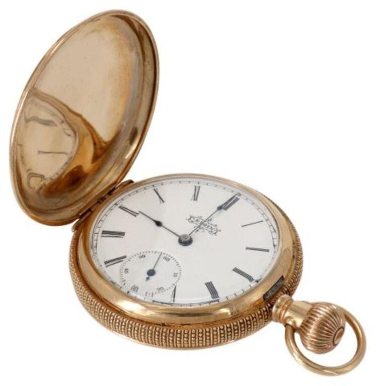 FANCY CASE LADIES ELGIN 14KT GOLD