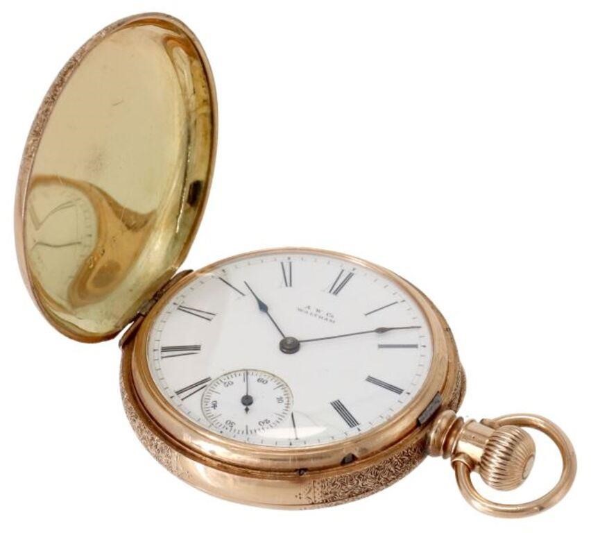 FANCY CASE LADIES WALTHAM 14KT GOLD
