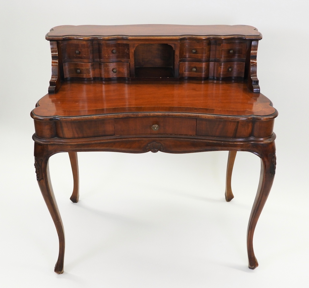 FANCY FRENCH CARVED WOOD LADIES