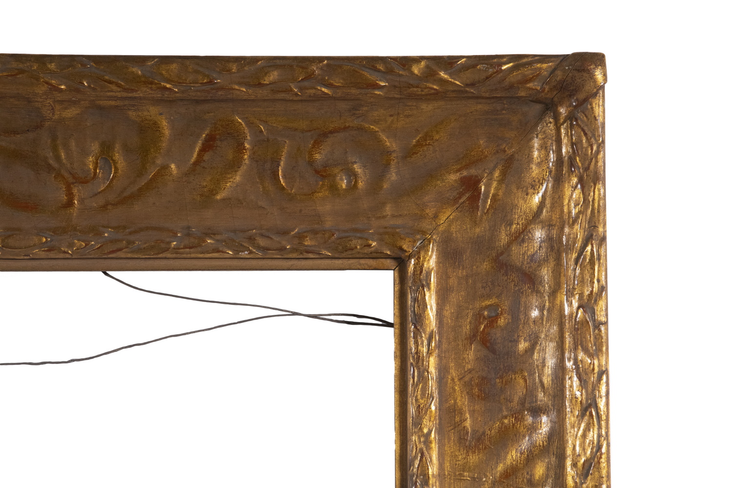 FANCY GOLD FRAME OS: 34 1/2" x 30",
