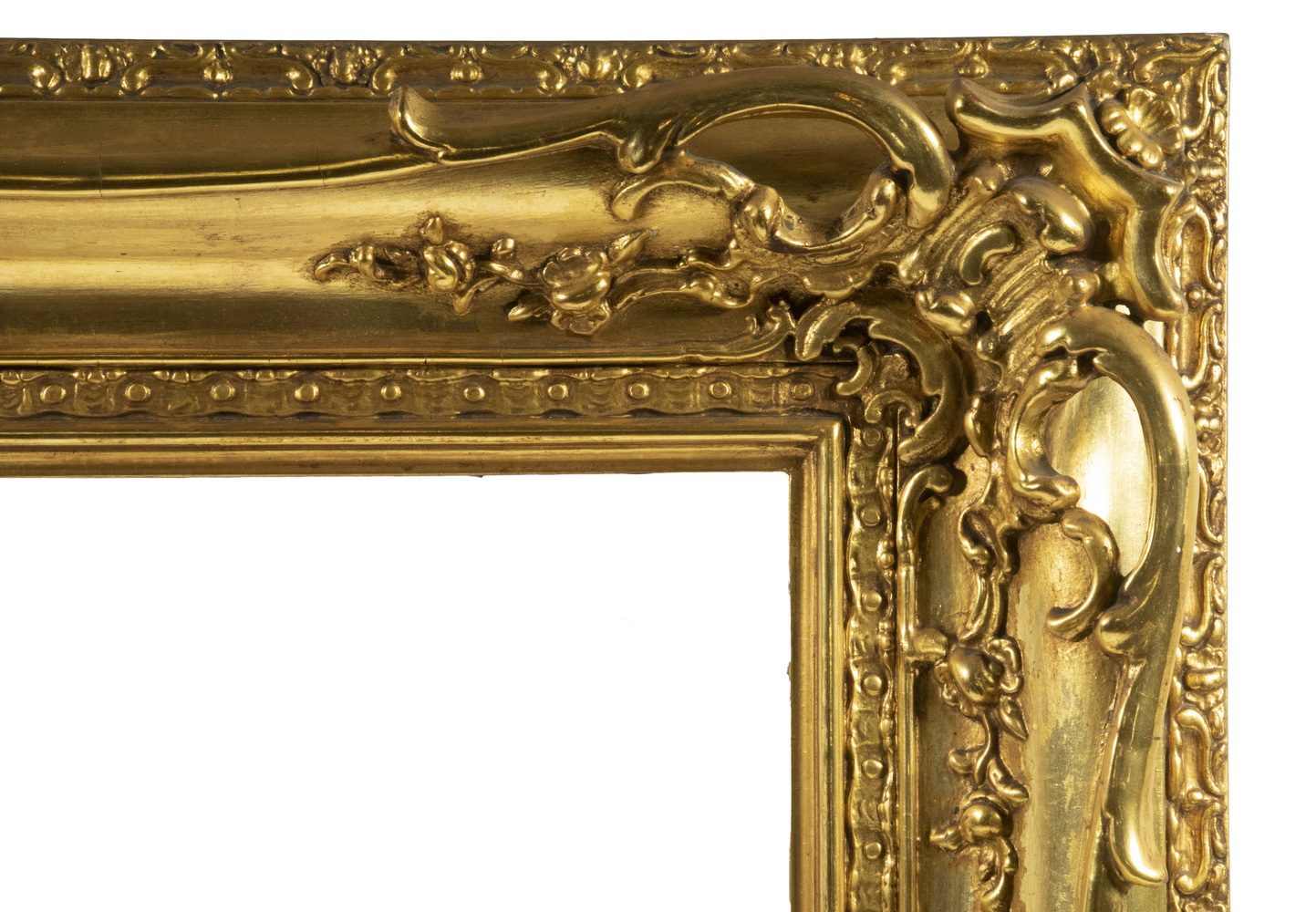 FANCY GOLD LEAF MATCHED CORNER