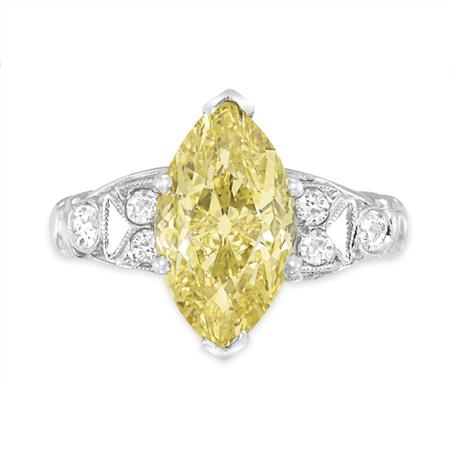 Fancy Intense Yellow Diamond and