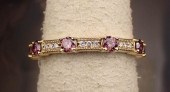 FANCY PINK AND WHITE DIAMOND E