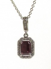 FANCY PINK DIAMOND AND FOURTEE
