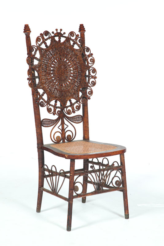 FANCY SIDE CHAIR.  American  2nd