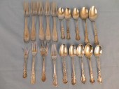 FANCY STERLING SILVER FLATWARE