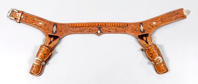 Fancy Timbuck belt and double