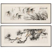 FANG CHUXIONG (1950-)
TWO INK