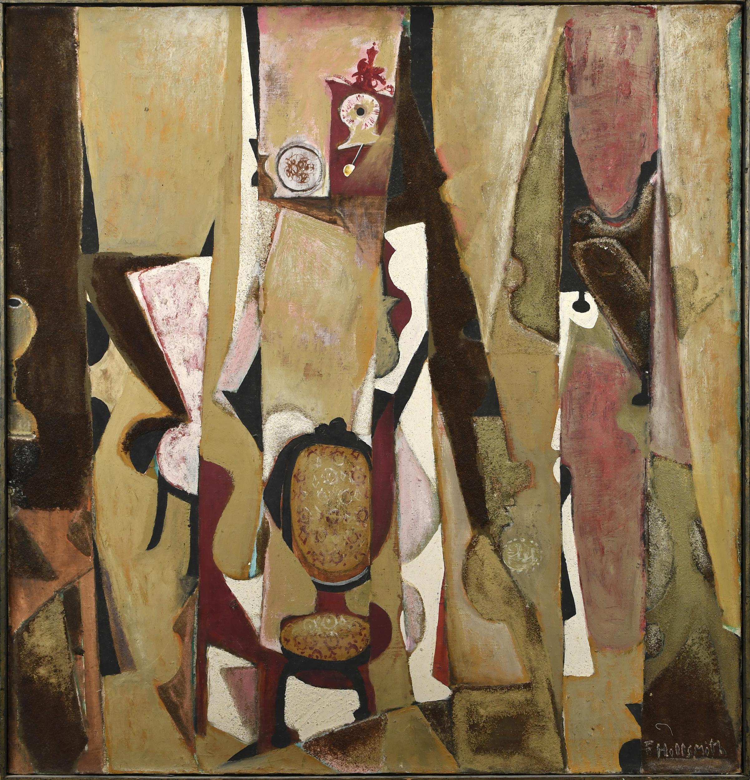 FANNIE HILLSMITH OIL ON CANVAS,