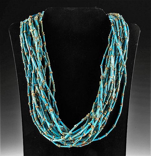 FANTASTIC EGYPTIAN FAIENCE BEAD