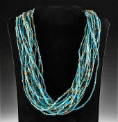FANTASTIC EGYPTIAN FAIENCE BEA