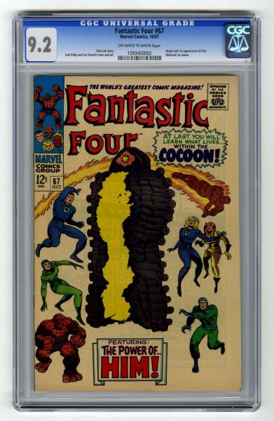 Fantastic Four #67 CGC 9.2 Marvel