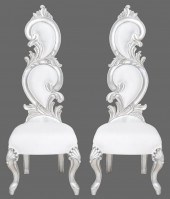 FANTASY ROCOCO SILVERED WOOD S