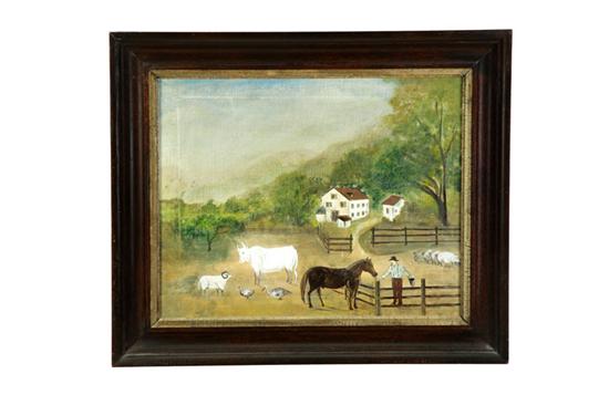 FARM LANDSCAPE (AMERICAN  LATE