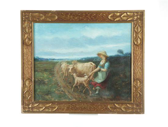 FARM SCENE (AMERICAN SCHOOL 