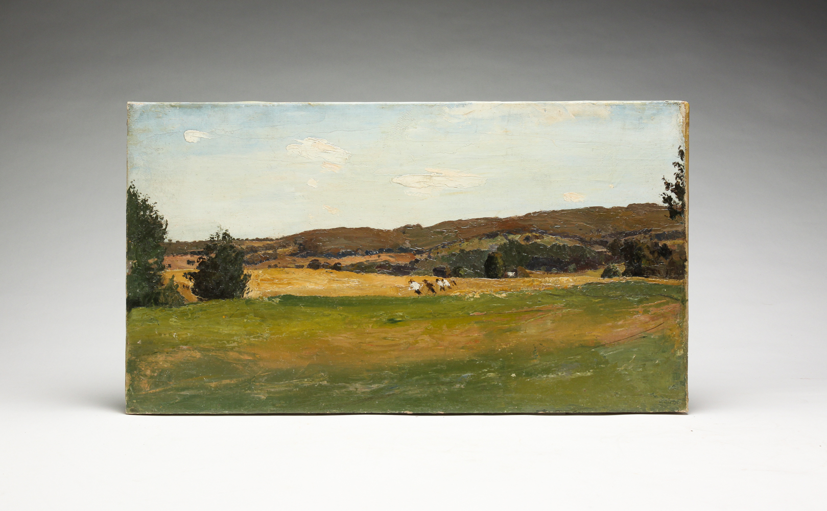 FARMERS IN A FIELD BY ROBERT