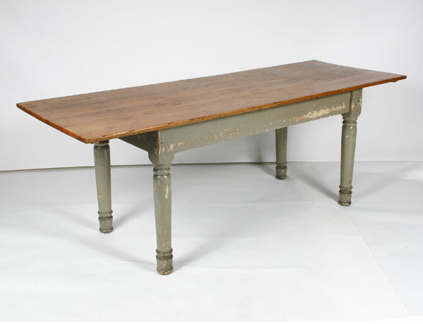 Farm/harvest table with hickory