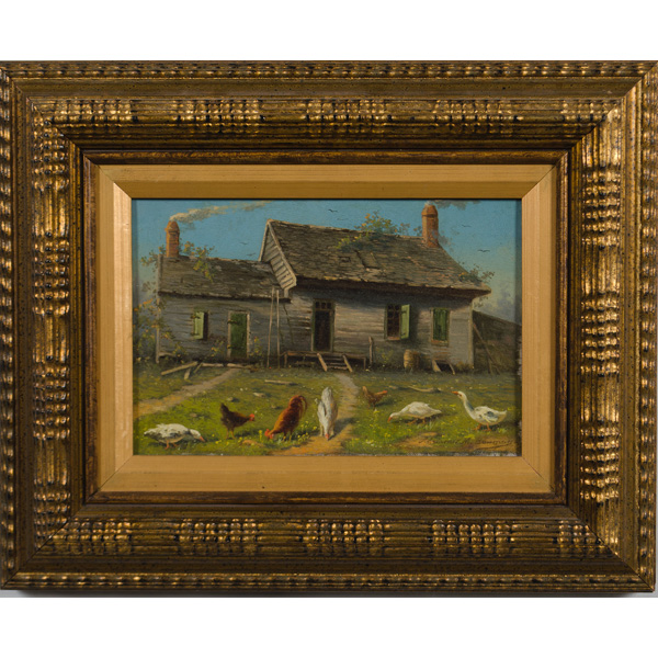 Farmhouse Scene by Adrianus