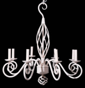 FARMHOUSE STYLE WHITE IRON 8 L