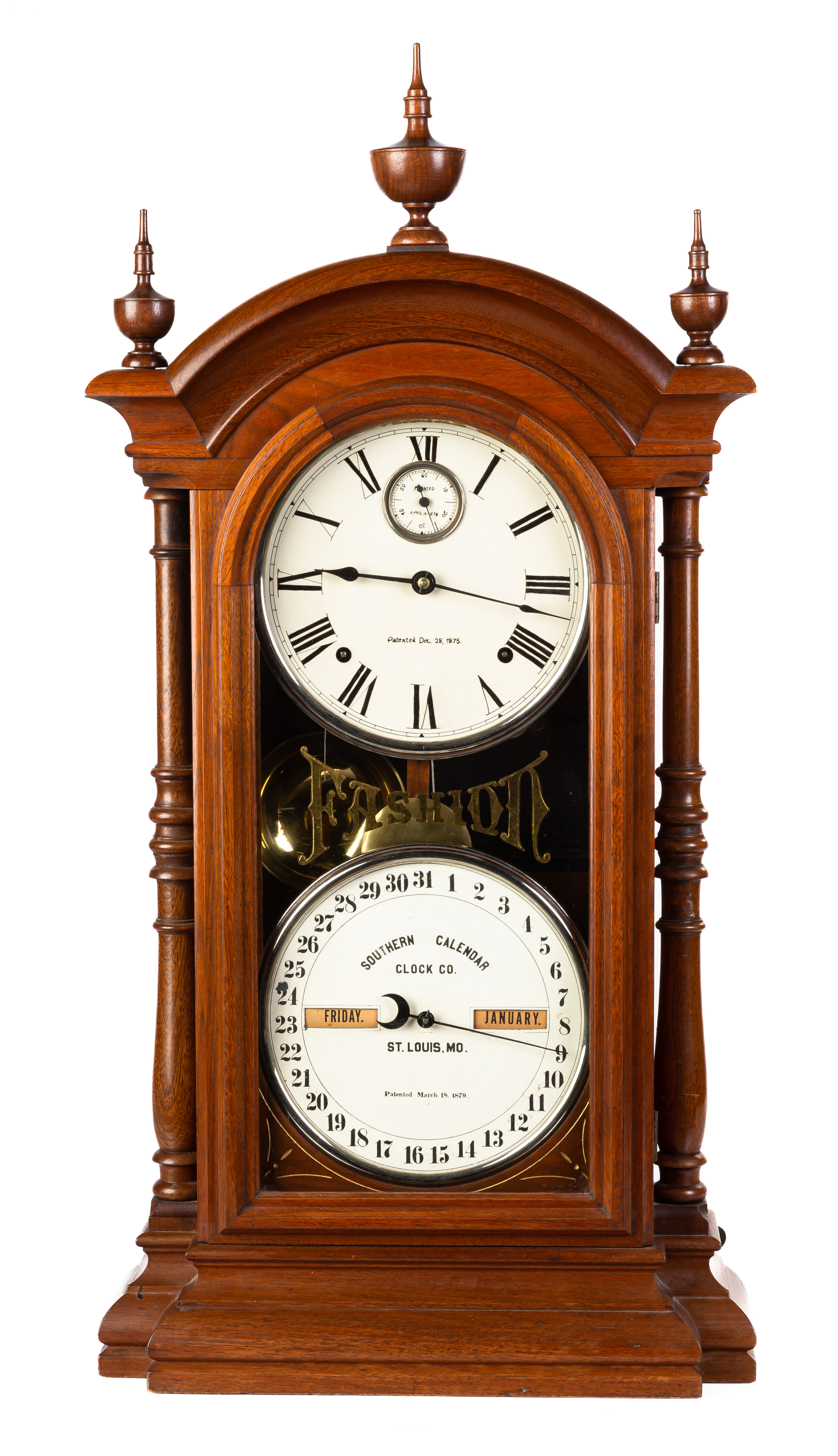 FASHION SOUTHERN CALENDAR CLOCK