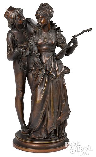 FAUVE DE BROUSSE BRONZE OF A