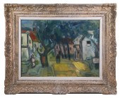 FAUVIST STYLE VILLAGE STREET S