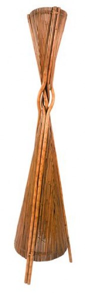 FAUX BAMBOO AND RATTAN FLOOR L