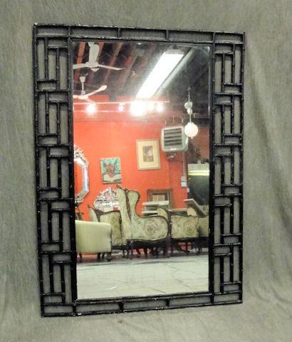 Faux Bamboo Asian Style Framed