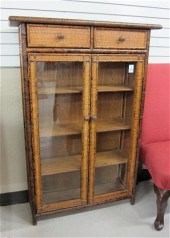 FAUX BAMBOO CABINET Ralph Laur