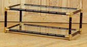 FAUX BAMBOO COFFEE TABLE MANNE