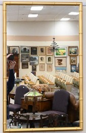 FAUX BAMBOO GILT METAL DESIGNE