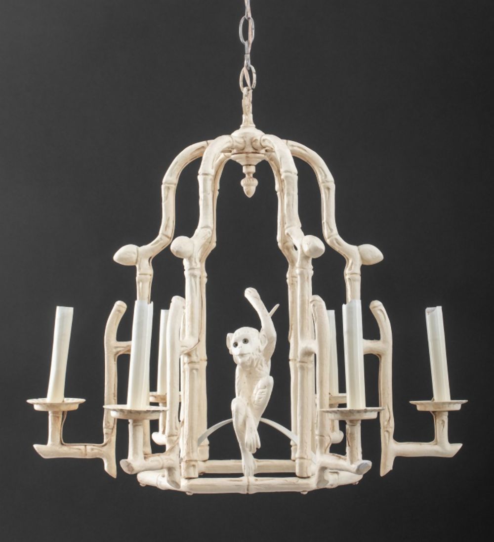 FAUX BAMBOO MONKEY CAGE FORM SIX