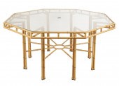 FAUX BAMBOO PATIO DINING SETFa