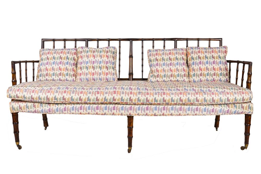 FAUX BAMBOO SETTEEwith loose,