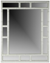 FAUX BAMBOO WALL MIRRORFaux Ba