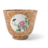 FAUX-BOIS AND GILT-DECORATED F