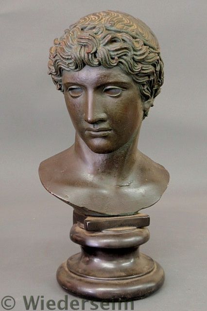 Faux bronze plaster classical