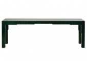 FAUX MALACHITE FINISH CONSOLE