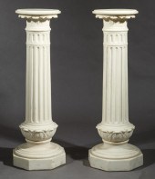 FAUX MARBRE COMPOSITE PEDESTAL