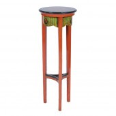 FAUX PAINTED MARBLE TOP TROMPE