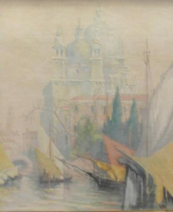 FAVAI, Gennaro. Oil on Board.
